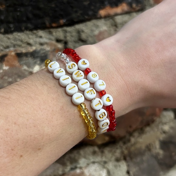 Chiefs Taylor Swift Friendship Bracelets 87 Swiftbowl Super Bowl Travis Kelce - Picture 3 of 4